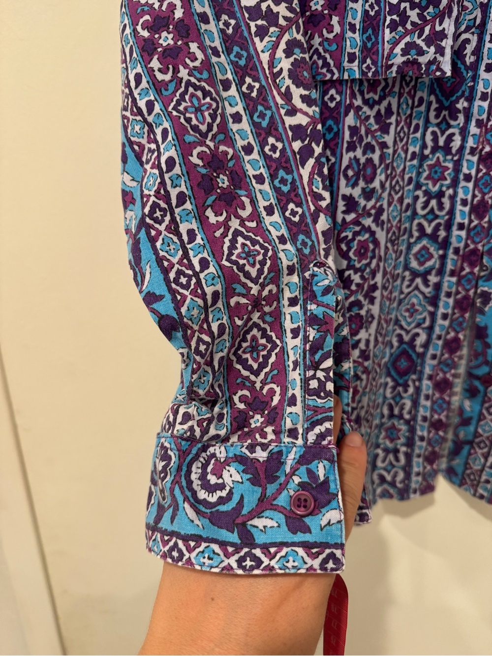 Vintage Frontier Series Western Button-Up Shirt | Southwestern Print Unisex - Picture 4 of 7